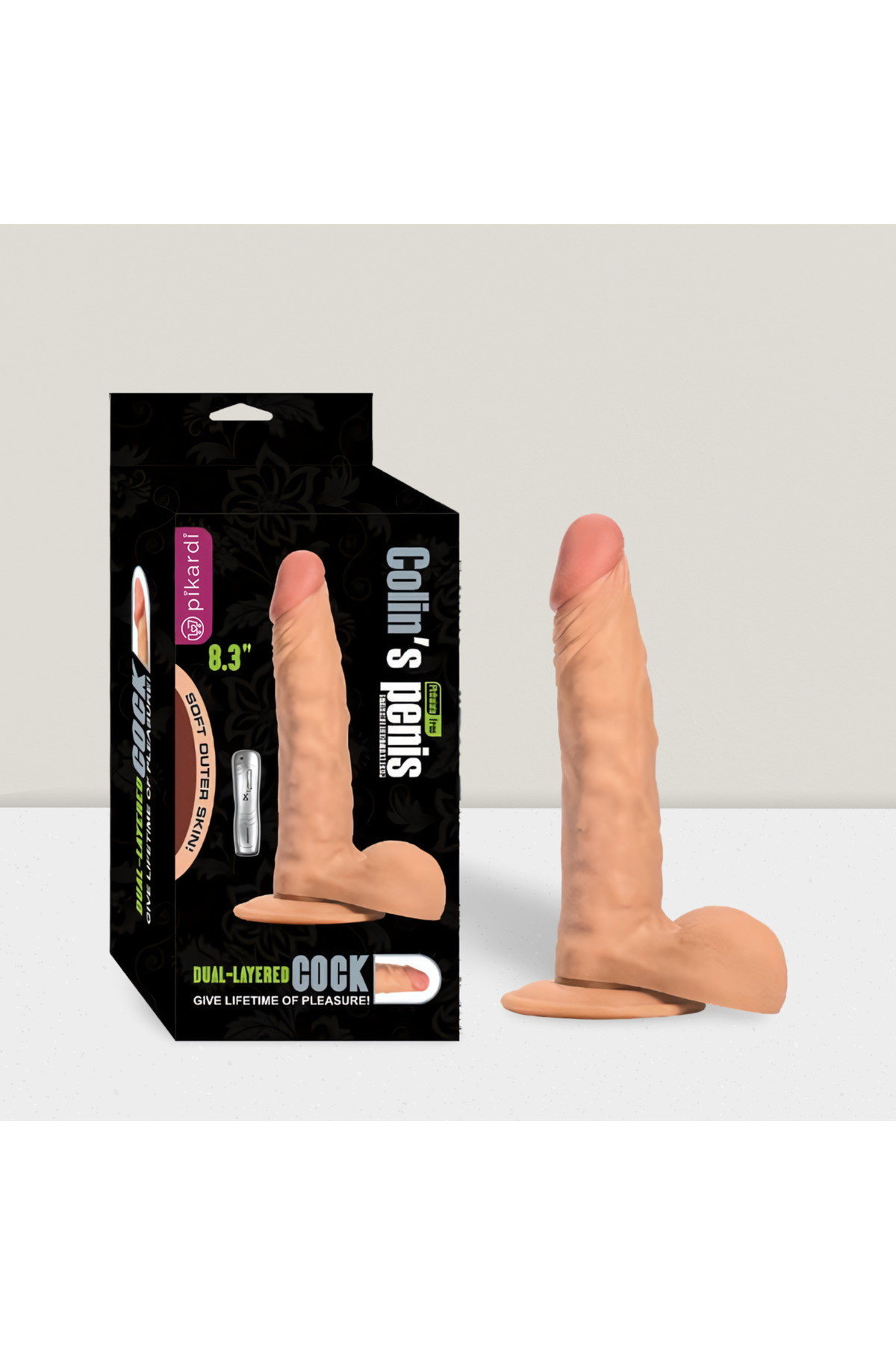 Realistik Titreşimli Penis Dildo – 20 cm Uzunluk – Esnek & Bükülebilir Realistik Titreşimli Penis Dildo – 20 cm Uzunluk – Esnek & Bükülebilir