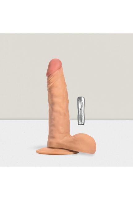 Realistik Titreşimli Penis Dildo – 20 cm Uzunluk – Esnek & Bükülebilir