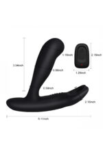 Masaj İçin Kullanılabilir -Uzaktan Kumandalı -USB Şarjlı – Titreşimli (11+11 Mod)-Isıtmalı