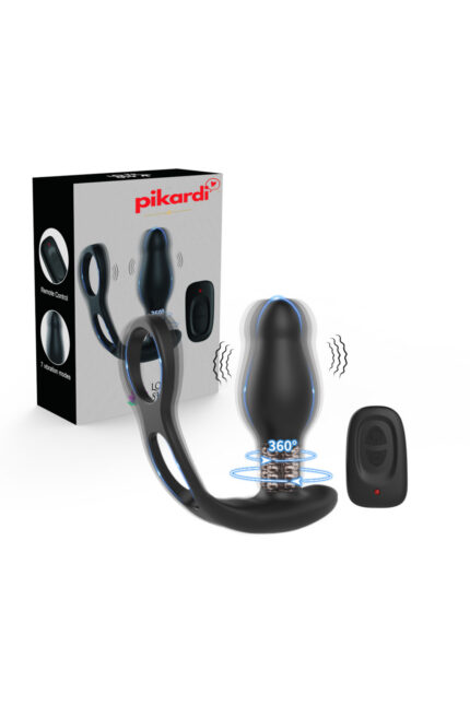ARES Ring Vibrating- Masaj İçin – Sessiz Çalışma Özelliği USB’ Den Şarj -Uzaktan Kumandalı