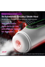 Akıllı Isıtmalı-Chang Jiang Dijital Ekranlı- Erkek Mastürbatör – 9 Titreşim – 4 Emiş Modu