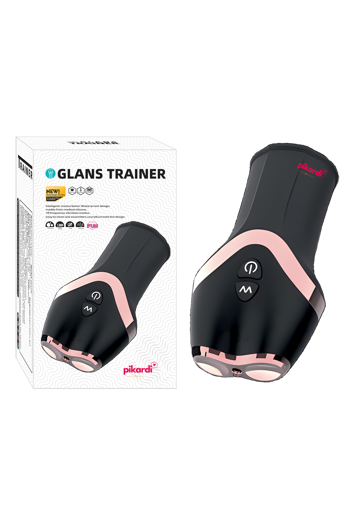 Glans Trainer – Teknolojik – Medikal Silikon Otomatik Mastürbatör – 12 Titreşim Modu Glans Trainer – Teknolojik – Medikal Silikon Otomatik Mastürbatör – 12 Titreşim Modu