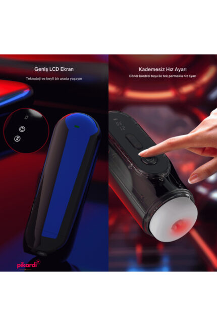 Chang Jiang -Akıllı Isıtmalı -Dijital Ekranlı -Otomatik Mastürbatör Çok Özel Ürün