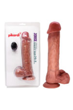 Jorge Titreşimli Realistik Dildo – Çift Katman TPE, Kumandalı, 29,5 cm Vibratör