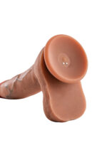 Janny Titreşimli Realistik Dildo – %100 Silikon, Kumandalı, 27 cm Vibratör
