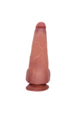Pedro Titreşimli Realistik Dildo – Çift Katman TPE, Kumandalı, 25 cm