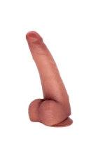 Pedro Titreşimli Realistik Dildo – Çift Katman TPE, Kumandalı, 25 cm