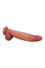 Oscar Titreşimli Realistik Dildo – Çift KatmanHarekeli Üst Deri Kumandalı, •uzunluk: 32 cm•Kullanılabilir uzunluk:25 cm•Çap /6,7 cm•Ağırlık: 1038 gr