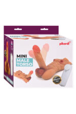MINI MALE TORSO Gerçekçi TPE Erkek Gövde Mastürbatör – 14 cm Yapay Penisli, Kompakt Tasarım