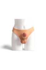 STRAP-ON HOLLOW İÇİ BOŞ Giyilebilir Silikon Penis – Belden Bağlamalı, 20 cm