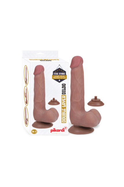 DOUBLE LAYER DİLDO – Ultra Gerçekçi, Ten Dokusuna En Yakın Malzemeden Üretilen Penis