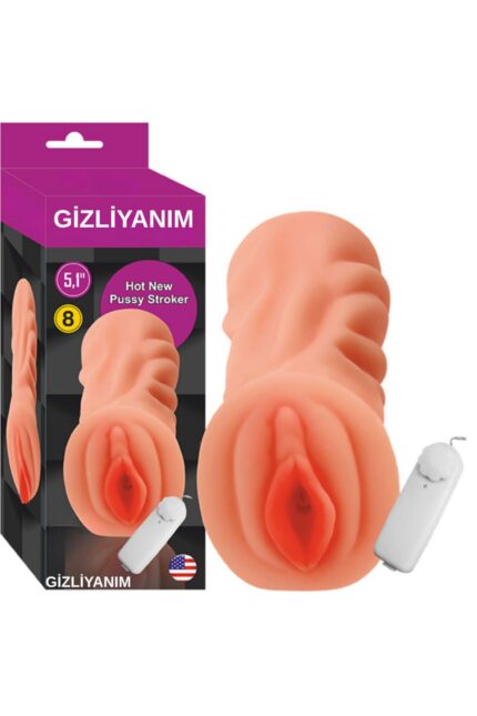 Titreşimli Cep Vajinası – Titreşim Özelliği, 15,2 cm