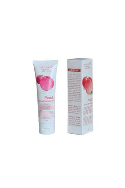 SİLK TOUCH Şeftali Aromalı Su Bazlı Kayganlaştırıcı Jel 100 ml