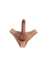 STRAP-ON GİYİLEBİLİR İÇİ DOLU- GİYİLEBİLİR SİLİKON PENİS UZUNLUĞU 24 CM, 4,5 CM GENİŞLİKTE KULLANILABİLİR BOYU 19 CM
