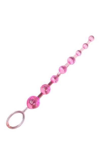 Maksimum Uzunluk ve Eğlence: 24 cm Pembe Silikon Boğumlu k