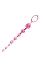Maksimum Uzunluk ve Eğlence: 24 cm Pembe Silikon Boğumlu k