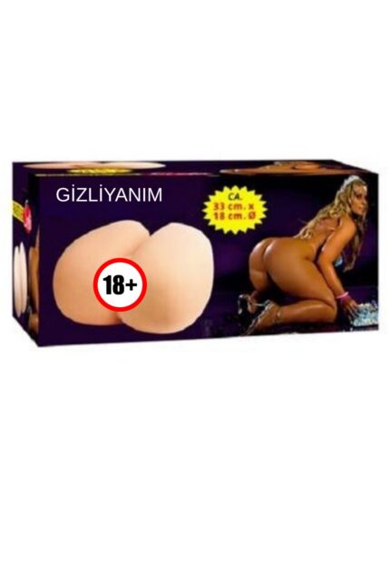 Tam Realistik Iki Işlevli Mastürbatör Kalça