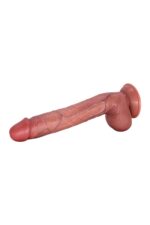 Daniel Titreşimli Realistik Vibratör Dildo – Çift Katman TPE, Kumandalı, 28,5 cm