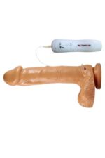Artırıcı Dildo – 19 cm Uzunluk, Titreşimli, Esnek Tasarım, Realistik Yüzey
