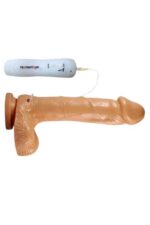 Artırıcı Dildo – 19 cm Uzunluk, Titreşimli, Esnek Tasarım, Realistik Yüzey