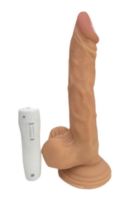 ELRED COCK 180 Derece Dönebilen Güçlü Titreşimli Vantuzlu Vibratör 25cm