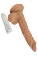 ELRED COCK 180 Derece Dönebilen Güçlü Titreşimli Vantuzlu Vibratör 25cm