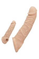 X-tender Serias -X-TENDER REALİSTİK SLEVE -6,6 CM UZATMA -130 GR AĞIRLIĞINDA -GERÇEKÇİ TEN DOKUSUNDA/Testis Geçmeli