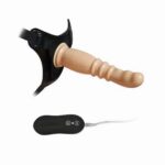 G Spot – Belden Bağlamalı Titreşimli 20 Cm Vibratör – Ten Rengi