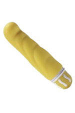 Sarı Vibratör / Anal Plug – G Noktası Uyarıcı ile Sarı Renkte Keyif
