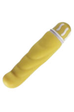 Sarı Vibratör / Anal Plug – G Noktası Uyarıcı ile Sarı Renkte Keyif