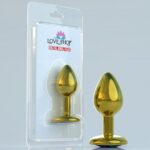 Metal Anal Plug-Medium Alimünyum Alaşımlı Çelik Materyal Max. Çap 3,5 cm Max. Uzunluk 8,1 cm net Ağırlık 84 gr BLASTER AMBALAJ SARI RENKLİ