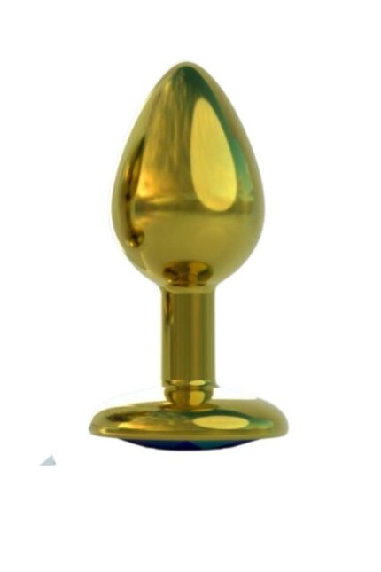 Metal Anal Plug-Medium Alimünyum Alaşımlı Çelik Materyal Max. Çap 3,5 cm Max. Uzunluk 8,1 cm net Ağırlık 84 gr BLASTER AMBALAJ SARI RENKLİ