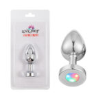 Metal Anal Plug Işıklı Medium Işıklı Metal Plug Max. Çap 3.4 cm Max. Uzunluk 8 cm net Ağırlık 107 gr GÜMÜŞ RENKLİ