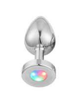Metal Anal Plug Işıklı Medium Işıklı Metal Plug Max. Çap 3.4 cm Max. Uzunluk 8 cm net Ağırlık 107 gr GÜMÜŞ RENKLİ