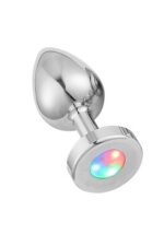 Metal Anal Plug Işıklı Medium Işıklı Metal Plug Max. Çap 3.4 cm Max. Uzunluk 8 cm net Ağırlık 107 gr GÜMÜŞ RENKLİ
