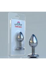 Metal Anal Plug-Medium Alimünyum Alaşımlı Çelik Materyal Max. Çap 3,5 cm Max. Uzunluk 8,1 cm net Ağırlık 84 gr BLASTER AMBALAJ ÇELİK RENKLİ