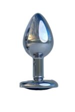 Metal Anal Plug-Medium Alimünyum Alaşımlı Çelik Materyal Max. Çap 3,5 cm Max. Uzunluk 8,1 cm net Ağırlık 84 gr BLASTER AMBALAJ ÇELİK RENKLİ