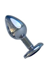 Metal Anal Plug-Medium Alimünyum Alaşımlı Çelik Materyal Max. Çap 3,5 cm Max. Uzunluk 8,1 cm net Ağırlık 84 gr BLASTER AMBALAJ ÇELİK RENKLİ