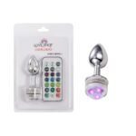 UZAKTAN KUMANDALI IŞIKLI METAL PLUG ALİMÜNYUM ALAŞIMLI ÇELİK MATERYAL MAX. ÇAP 2.7 CM MAX. UZUNLUK 7.1 CM NET AĞIRLIK 76 GR BLASTER AMBALAJ GÜMÜŞ RENKLİ