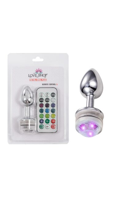 UZAKTAN KUMANDALI IŞIKLI METAL PLUG ALİMÜNYUM ALAŞIMLI ÇELİK MATERYAL MAX. ÇAP 3.4 CM MAX. UZUNLUK 8.5 CM NET AĞIRLIK 109 GR BLASTER AMBALAJ GÜMÜŞ RENKLİ