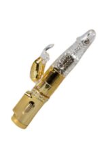 Rampant Rabbit Teknolojik Oynarbaş Vibratör Uzunluk: 15 cm Kalınlık: 3 cm 8 Farklı Titreşim Modülü,36 Hız Fonsiyonu Klitoral Uyarıcı Dış Yüzeyi Jel Dokulu