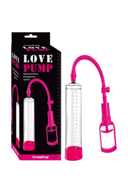Love Pump Pink SİLİKON VAKUM POMPASI YENİ SİSTEM VAKUMLAMA ÖZELLİĞİ PEMBE RENKLİ POMPA