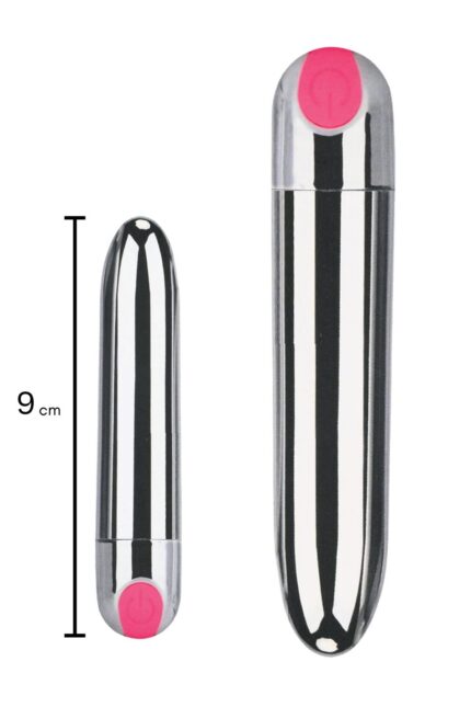 VIBRATING BULLET – Pürüzsüz Yüzey, USB Şarjlı Su Geçirmez – 9 cm Güçlü Titreşim