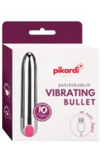 VIBRATING BULLET – Pürüzsüz Yüzey, USB Şarjlı Su Geçirmez – 9 cm Güçlü Titreşim