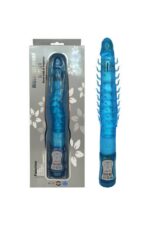 Teknolojik Esnsyebilen Vibratör – 7 FONKSİYONLU TİTREŞİMLİ – BÜKÜLEBİLEN – SU GEÇİRMEZ – MAVİ RENKLİ – 27 CM UZUNLUĞUNDA