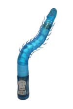 Teknolojik Esnsyebilen Vibratör – 7 FONKSİYONLU TİTREŞİMLİ – BÜKÜLEBİLEN – SU GEÇİRMEZ – MAVİ RENKLİ – 27 CM UZUNLUĞUNDA
