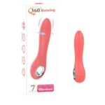 gizlipaketim / 360 Rotation Vibrators 360 Derece Hareket Kabiliyeti Klitoris Uyarıcılı 19 cm Uzunluk 7 Fonksiyonel Titreşimli Waterproff Özellik Turuncu Renkli