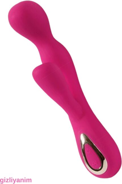 Female Vibrator’s Klitoris Uyarıcılı 19 cm Uzunluk 30 Fonksiyonel Çift Motorlu Titreşimli fonksyonel Açma Kapama ve Titreşim Tuşları Waterproff Özellik Mor renkli