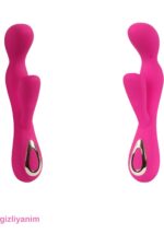 Female Vibrator’s Klitoris Uyarıcılı 19 cm Uzunluk 30 Fonksiyonel Çift Motorlu Titreşimli fonksyonel Açma Kapama ve Titreşim Tuşları Waterproff Özellik Mor renkli