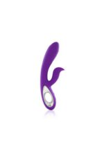 Dora Vıbrator Silikon Tavşan Vibratör Waterproff Özellik Su Geçirmez Klitoris Uyarıcılı 19 cm Boy 12 Fonksiyonel Titreşimli Ultra Güçlü Titreşim Mor Renkli